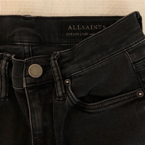 all saints black jeans womens